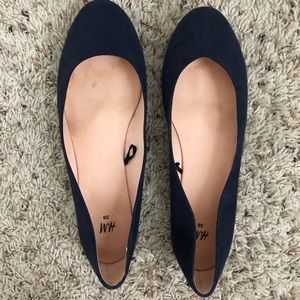 Navy Blue flats